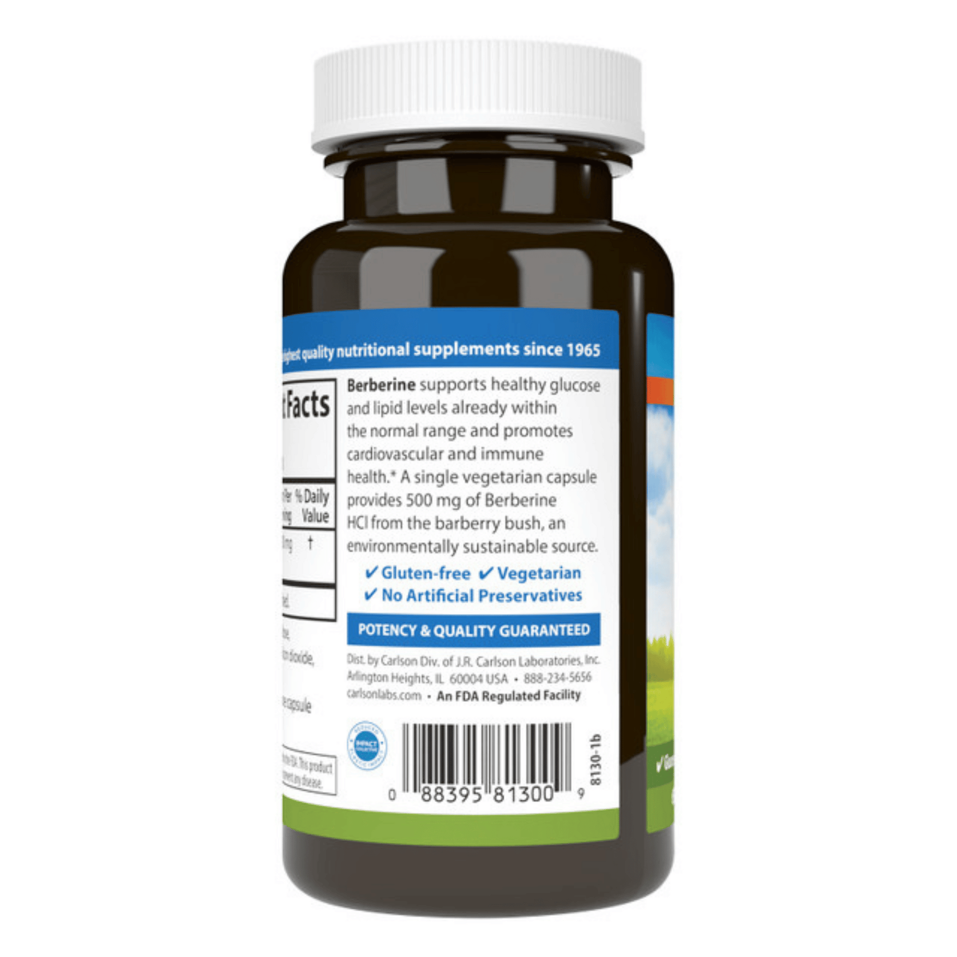 Alternate Image of Berberine 500mg Capsules