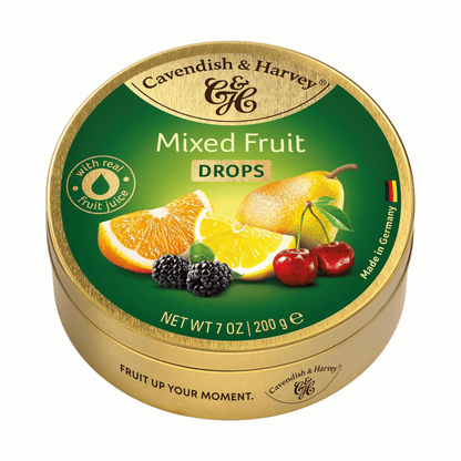 Primary Image of Mixed Fruit Drops Tin