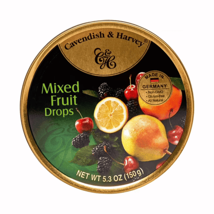 Primary Image of Mixed Fruit Drops Tin