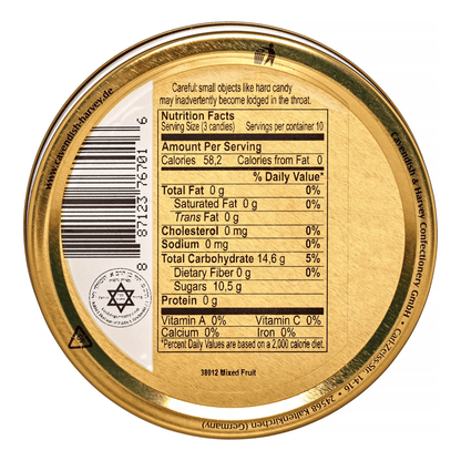 Alternate Image of Mixed Fruit Drops Tin