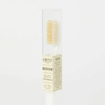 Alternate Image of Natural  Bristle Toothbrush - Medium Ivory, ivory handle toothbrush