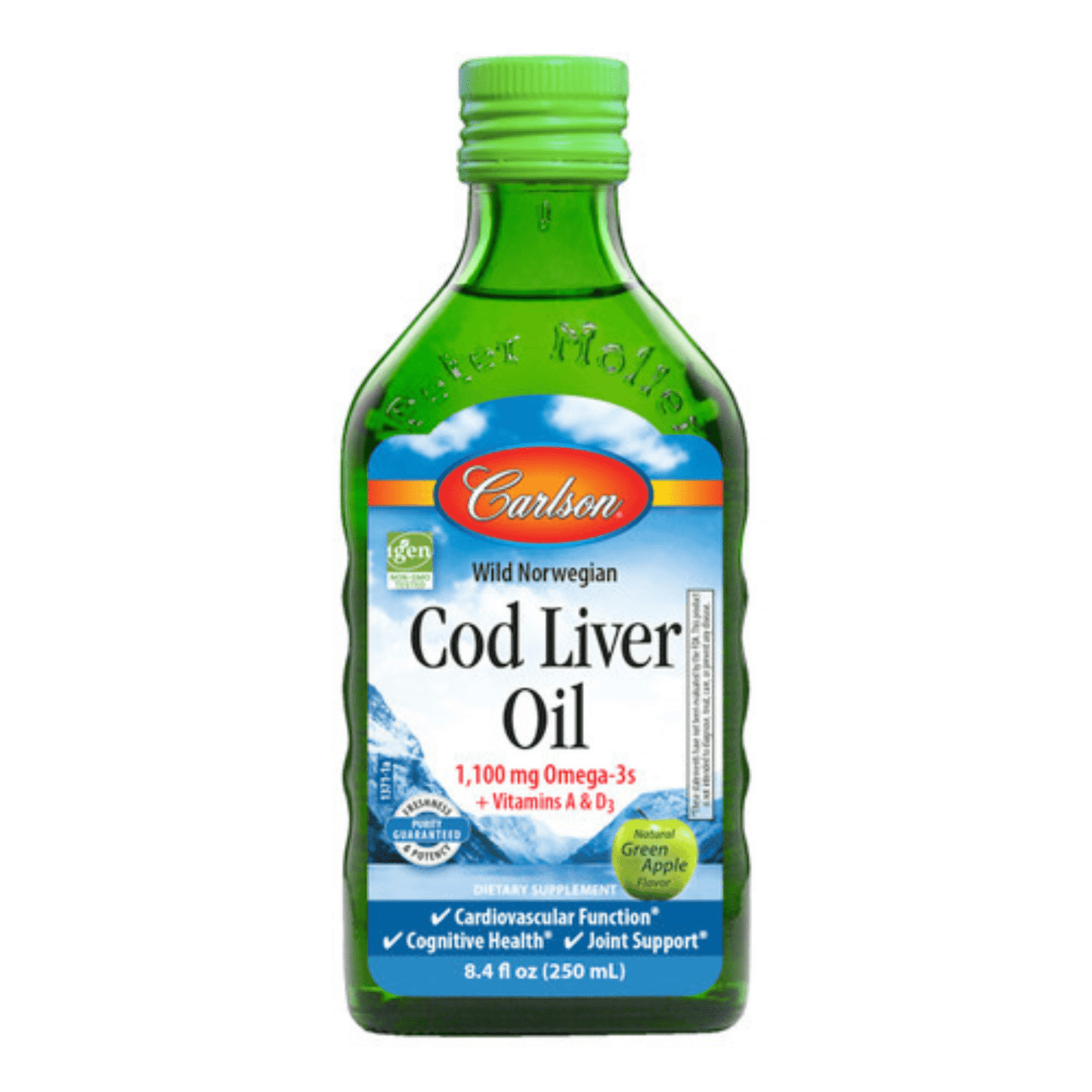 Primary Image of Cod Liver Oil Green Apple