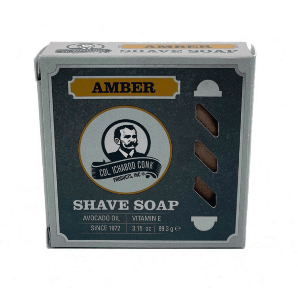 Primary Image of Amber Glycerin Shave Soap
