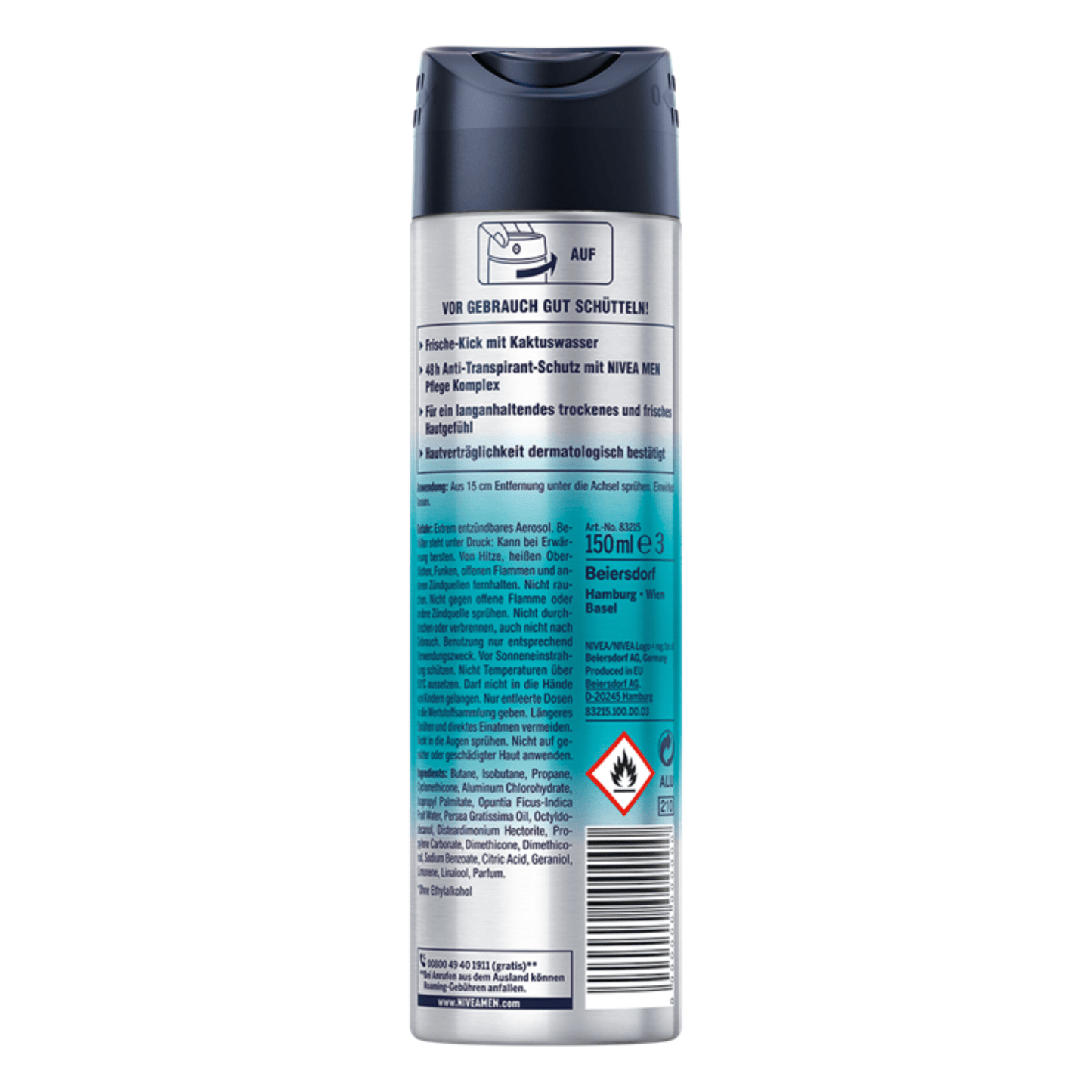 Alternate Image of Men's Spray Cool Kick Fresh Anti-Perspirant Deodorant