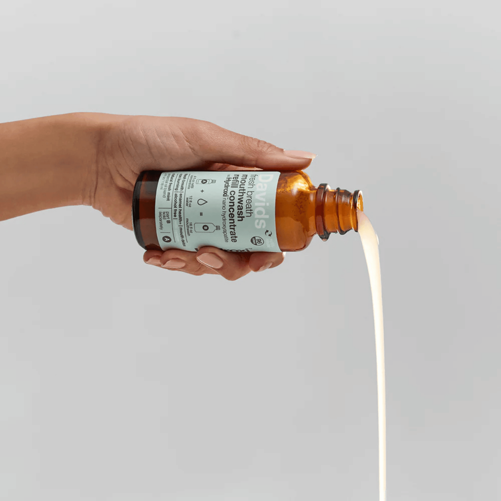 Alternate Image of Natural Fresh Mint Hydroxi™ Fresh Breath Mouthwash Refill Concentrate