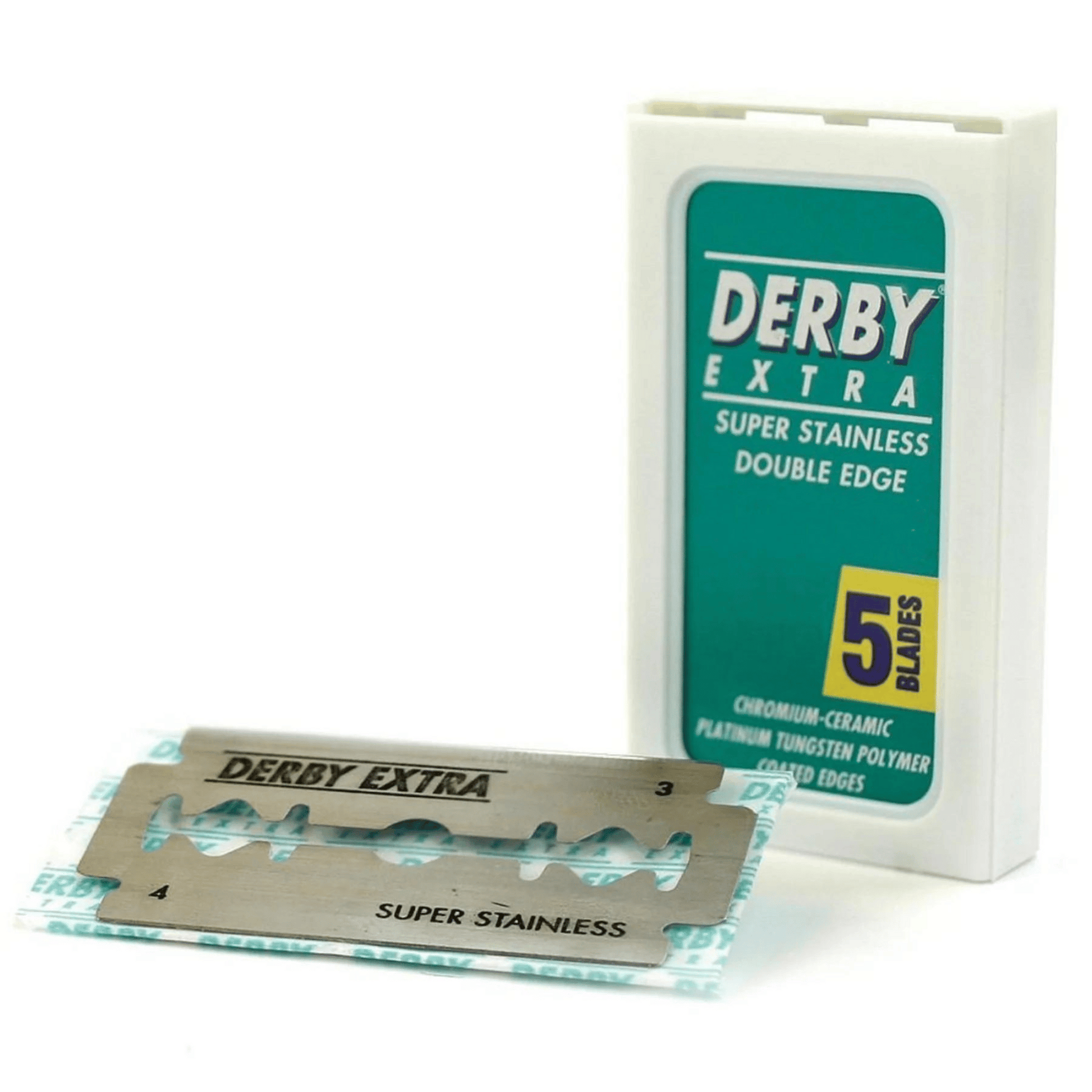 Derby Razorblade Handle Derby Double Edge Razor Blades (5 count) – Smallflower