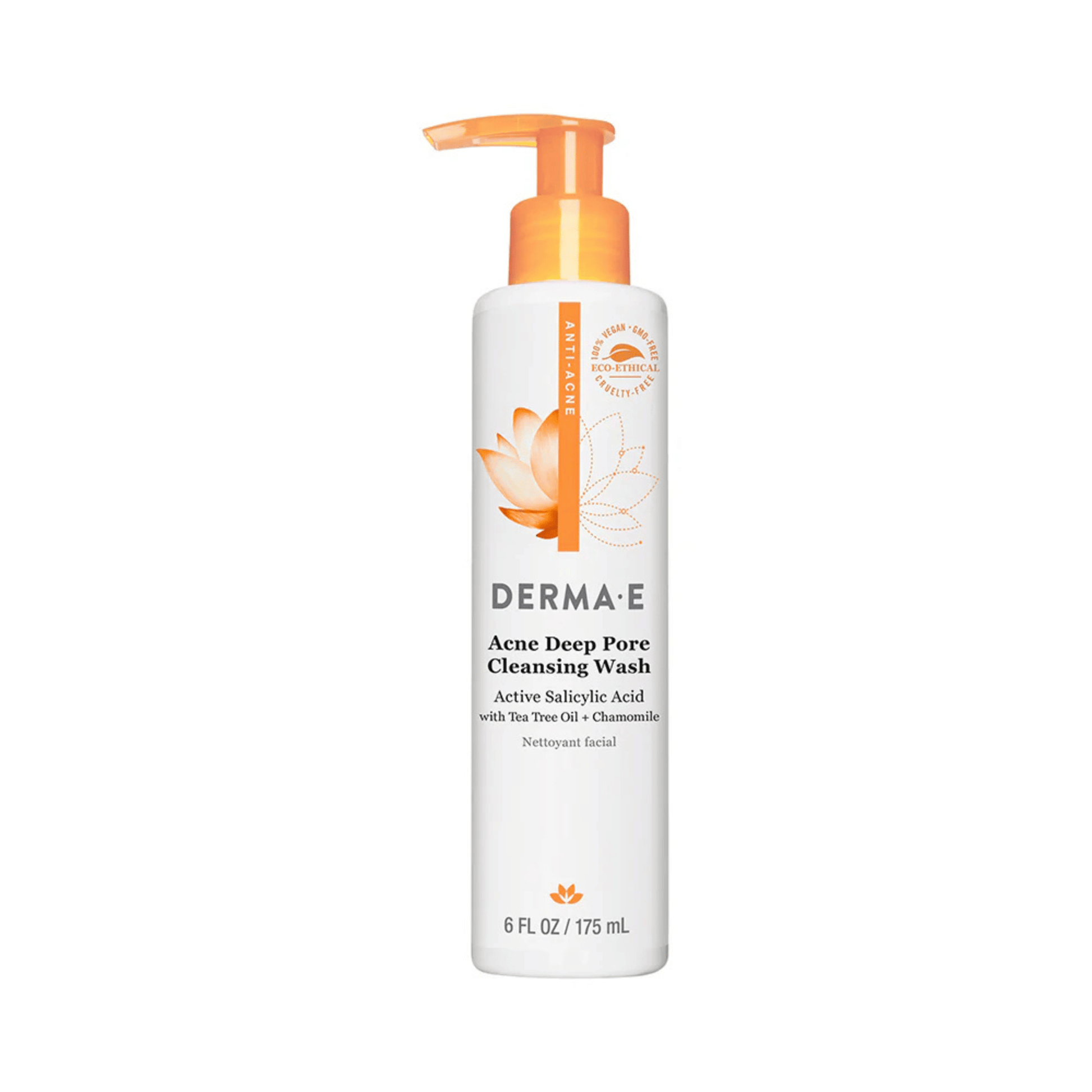 Primary Image of Acne Deep Pore Cleansing Wash, pump top cleanser bottle