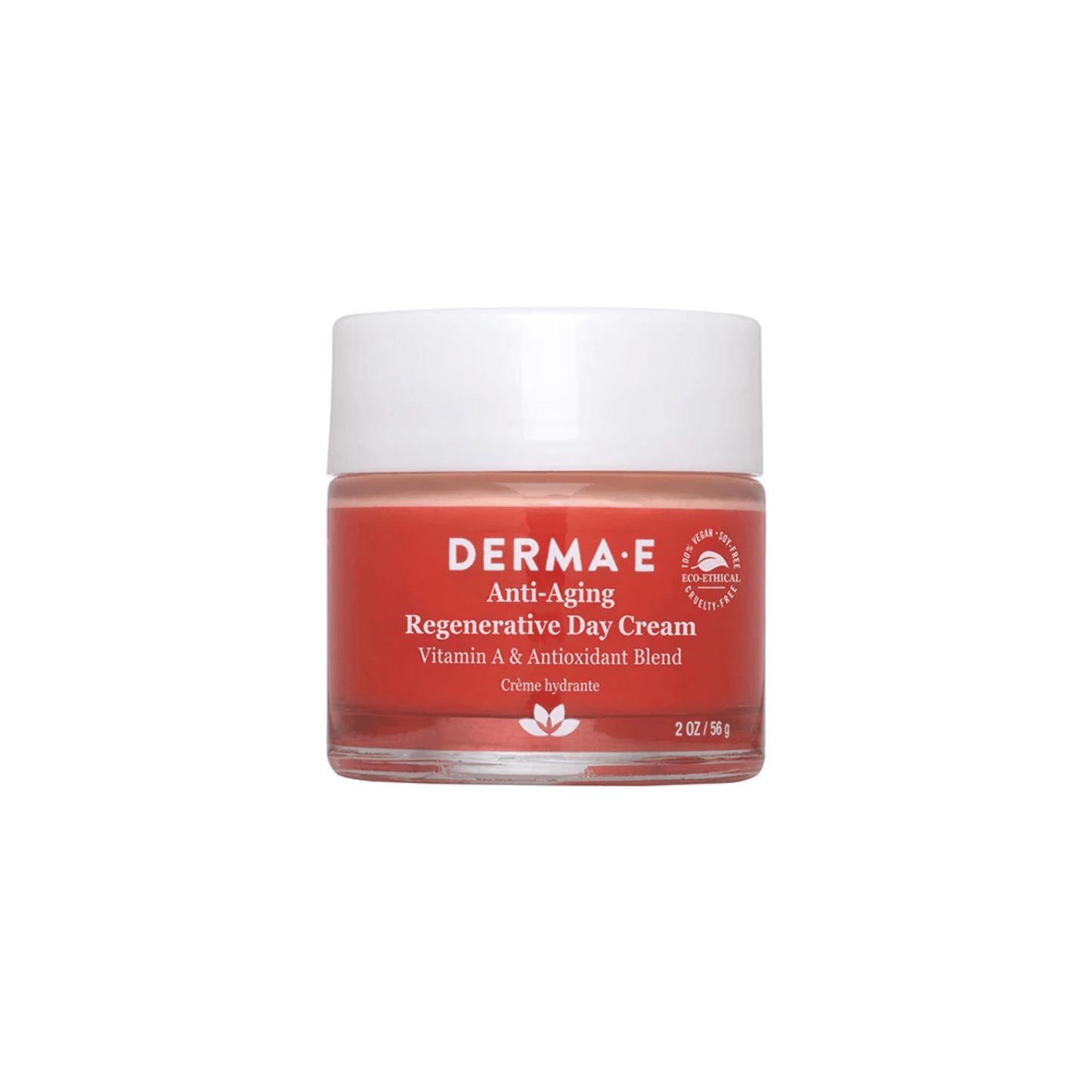 Primary Image of Anti-Aging Regenerative Day Cream, red cosmetics jar with white lid