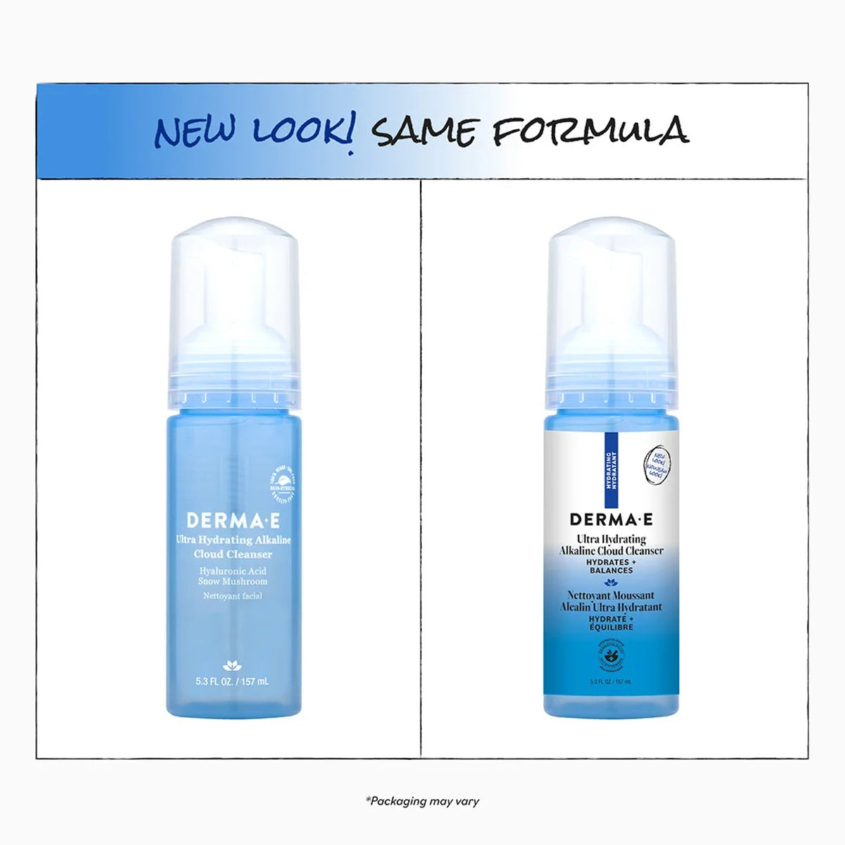 Alternate image of Ultra Hydrating Alkaline Cloud Cleanser, blue pump top bottle