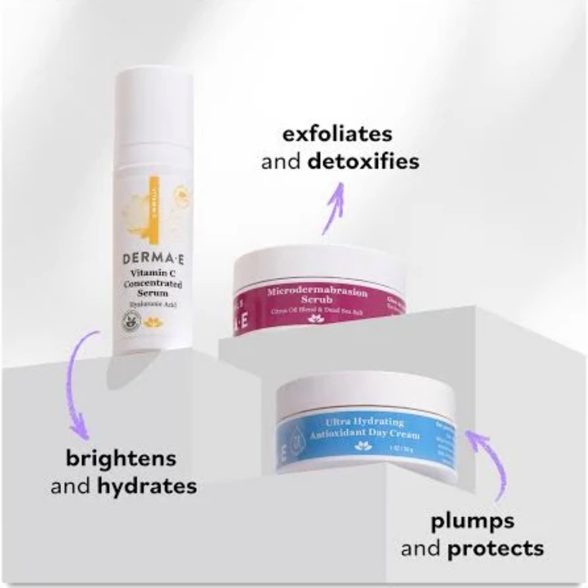 alternate image of derma e healthy skin essentials kit