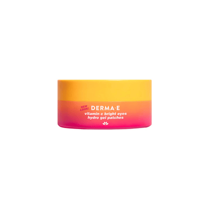 Primary Image of Vitamin C Bright Eyes Hydro Gel Patches, pink and yellow eye patch jar