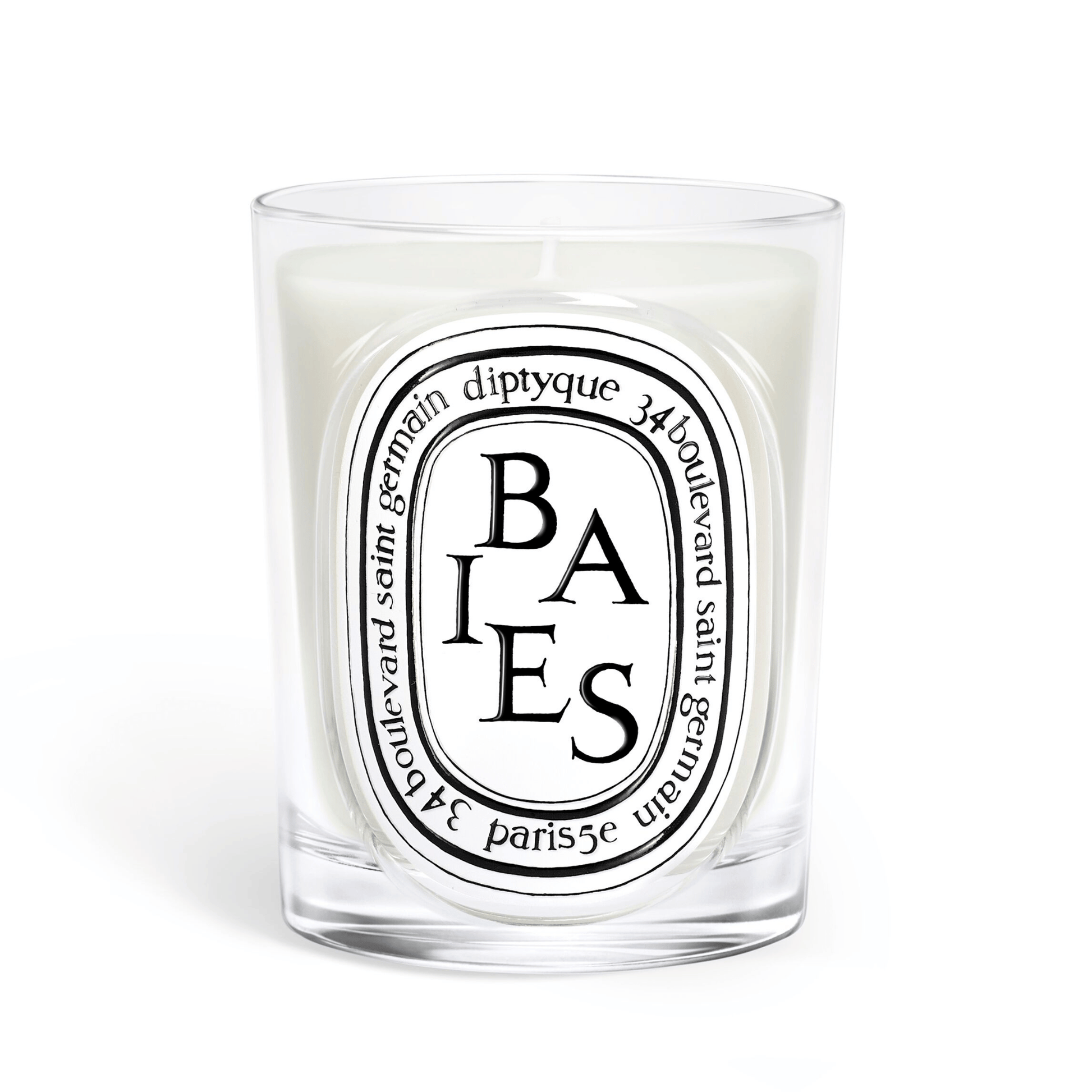 Primary Image of Baies (Berries) Classic Candle, clear glass candle