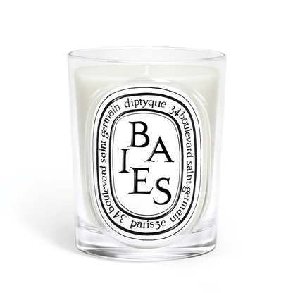 Primary Image of Baies (Berries) Classic Candle, clear glass candle