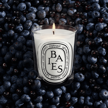 Alternate Image of Baies (Berries) Classic Candle, clear glass candle