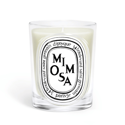 Primary Image of Mimosa Classic Candle, clear glass candle