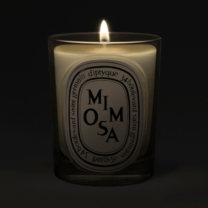 Alternate Image of Mimosa Classic Candle, clear glass candle