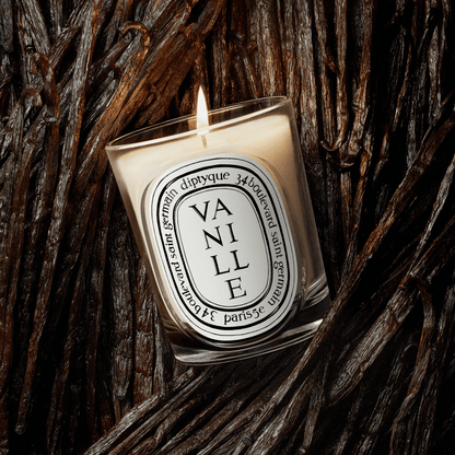 Alternate Image of Vanille (Vanilla) Classic Candle, clear glass candle
