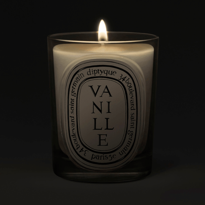Alternate Image of Vanille (Vanilla) Classic Candle, clear glass candle