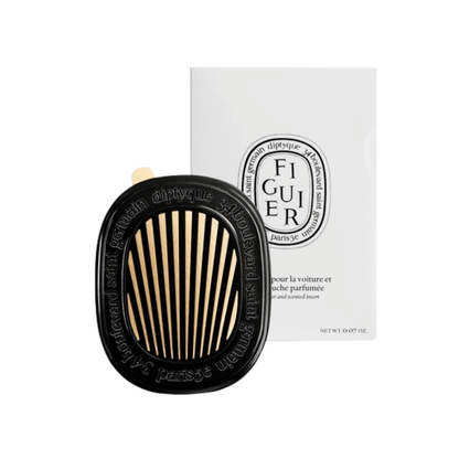 Primary image of Diptyque Paris Figuier car diffuser and scented insert 2pc