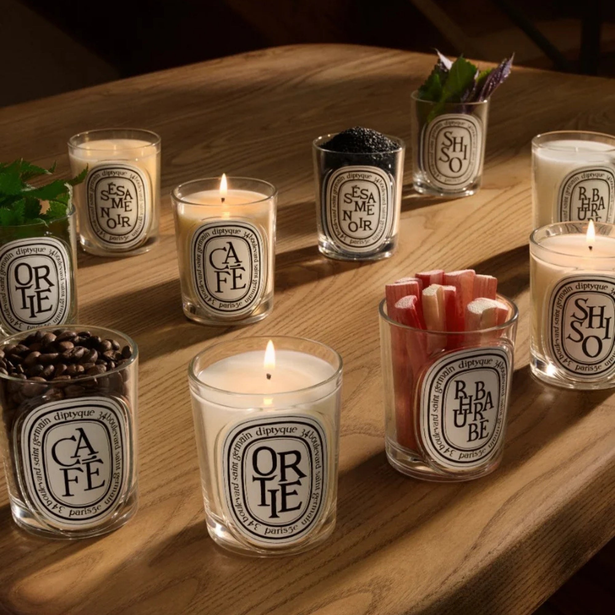 diptyque 香水 5本セット ミニボトル diptyque Paris Miniature Candle Set (5 x 35g) – Smallflower