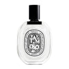 Front view of diptyque Paris Tam Dao Eau de Toilette bottle showcasing its oval glass design and black cap on a white background