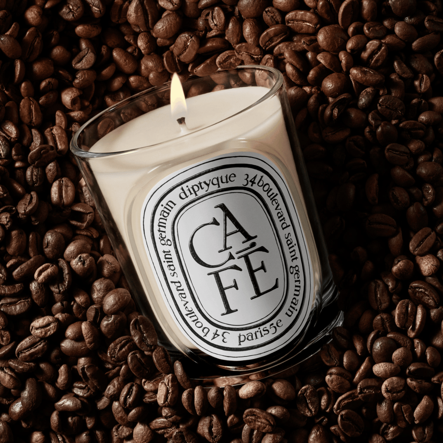 Diptyque Café scented candle 190g キャンドル diptyque Paris Cafe (Coffee) Candle (190 g) – Smallflower