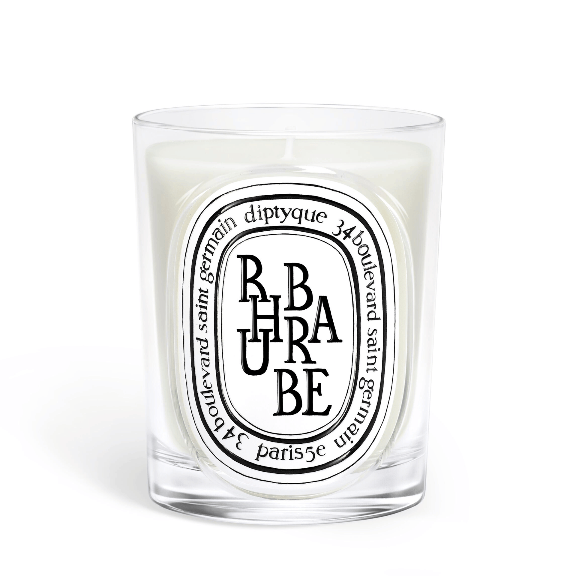 Diptyque Perfume rechargeable キャンドル diptyque Paris Rhubarbe (Rhubarb) Candle (190 g) – Smallflower