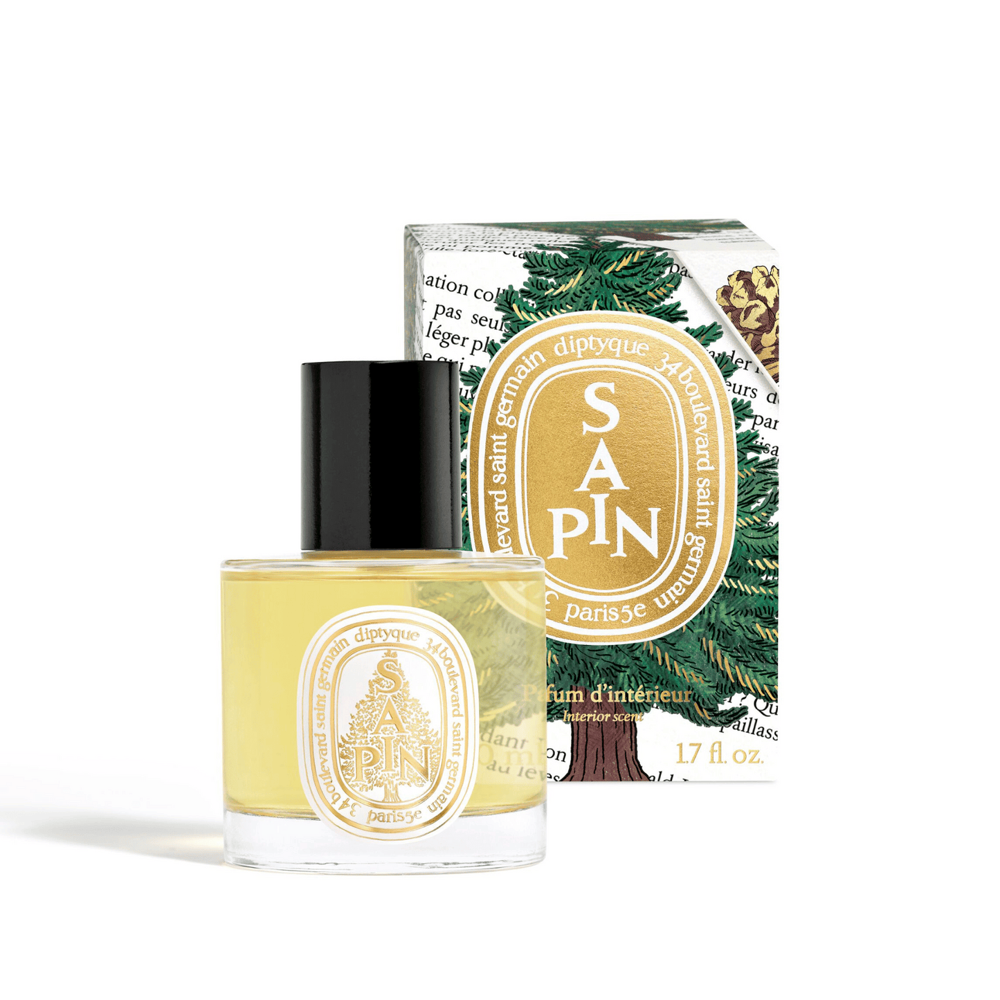 diptyque Paris 2025 Limited Edition Sapin Mini Room Spray (50 ml
