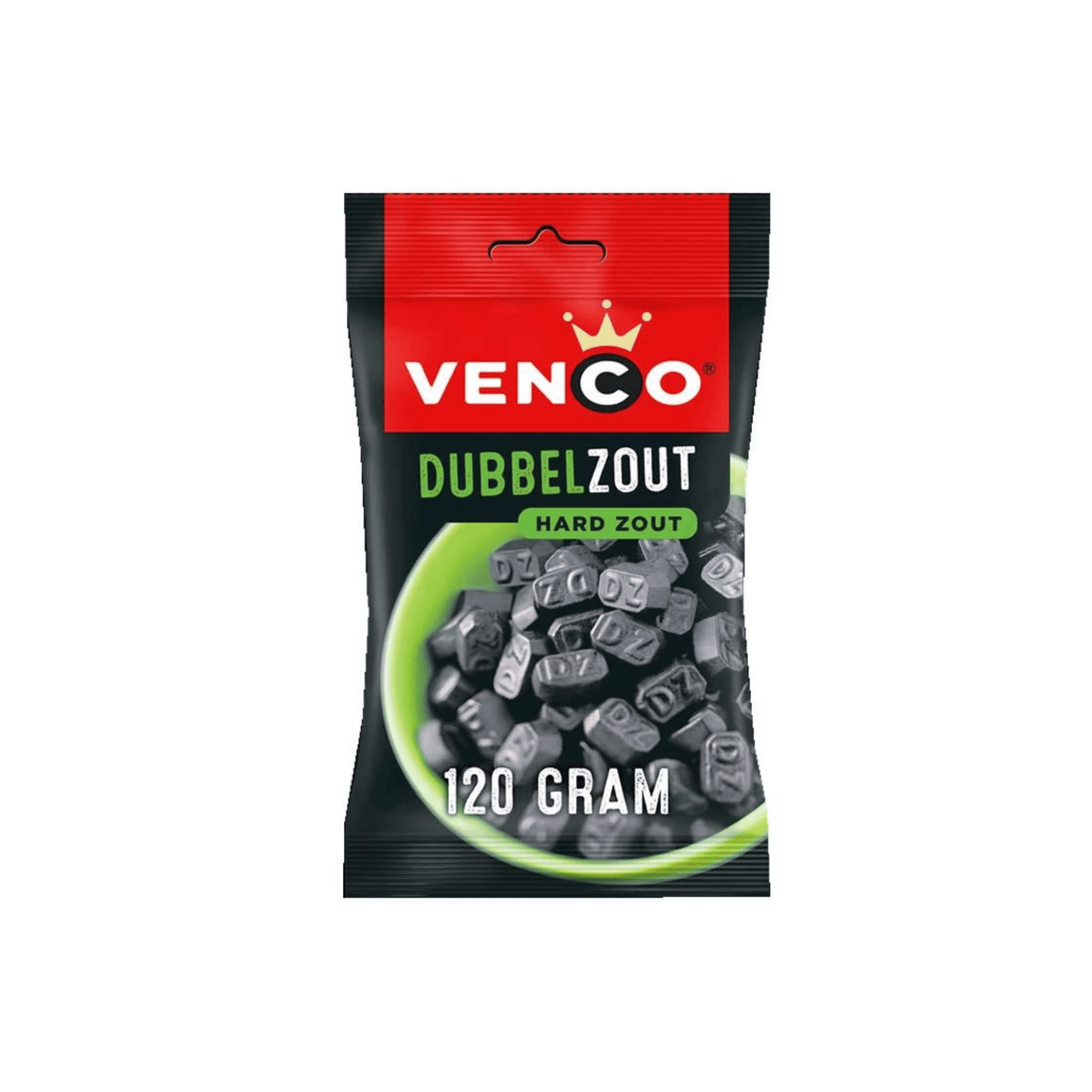 Venco Dubbel Zout (Double Salt) Licorice Pieces (120 g) #10070868