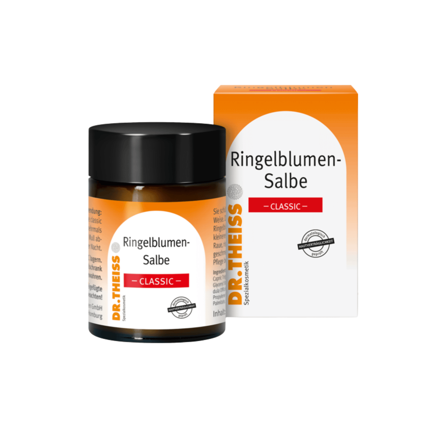 Alternate Image of Ringelblumen Salbe (Calendula Salve), dark jar with orange label