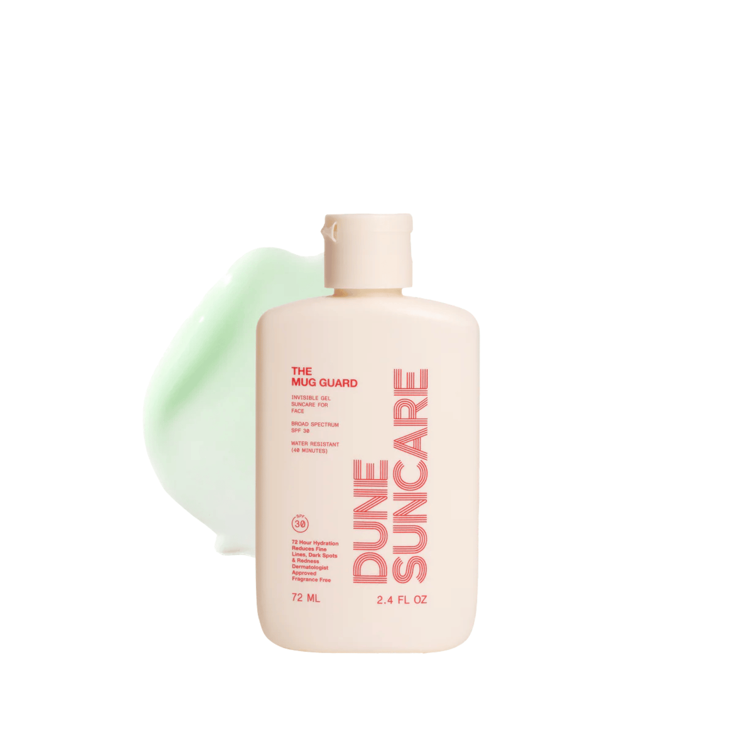 Primary Image of The Mug Guard - Invisible Gel Face Sunscreen SPF 30 Swatch