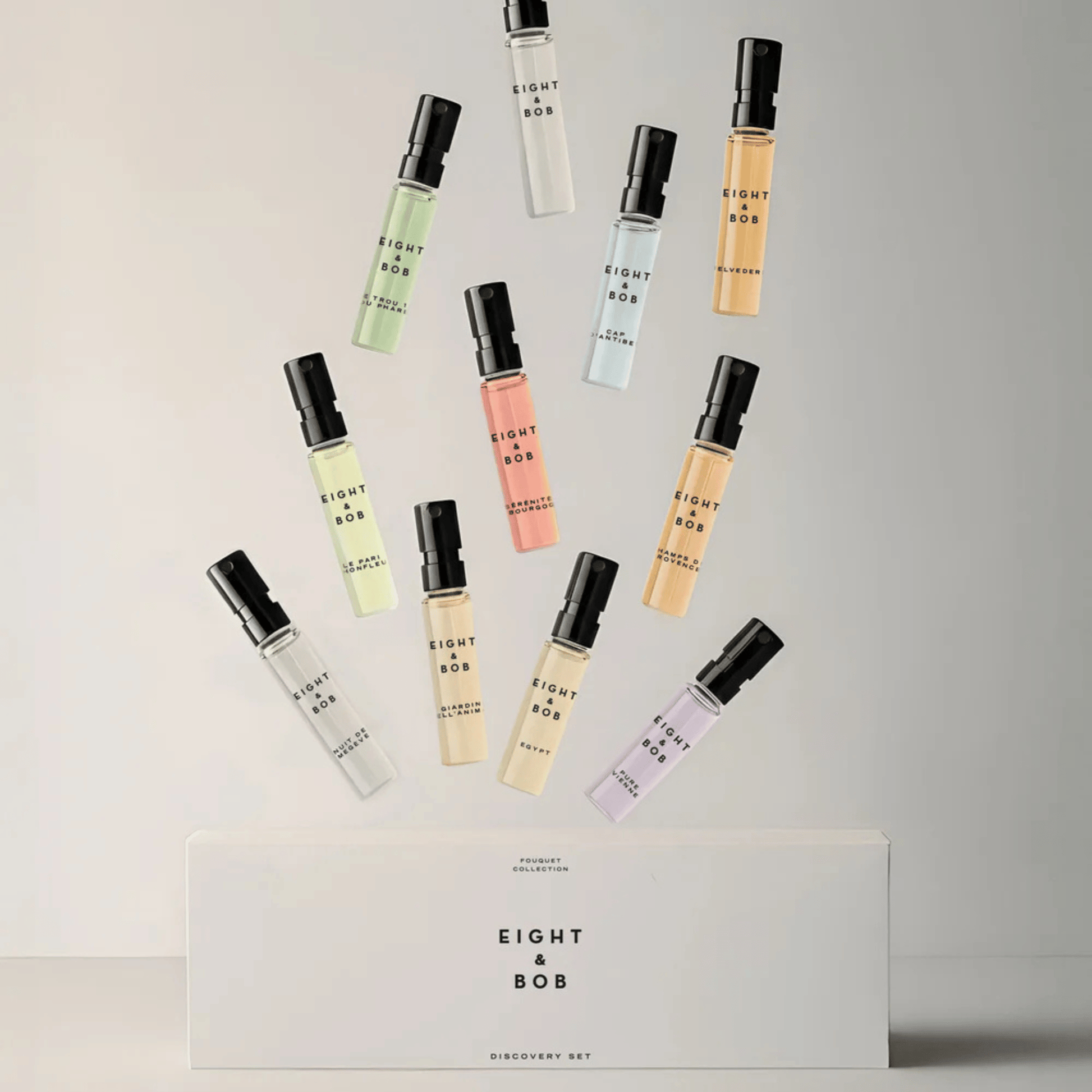 Alternate Image of Fouquet Discovery Set, white box with perfume samples