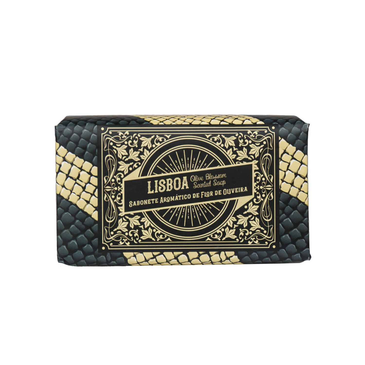 primary image of essencias de portugal lisboa olive blossom soap