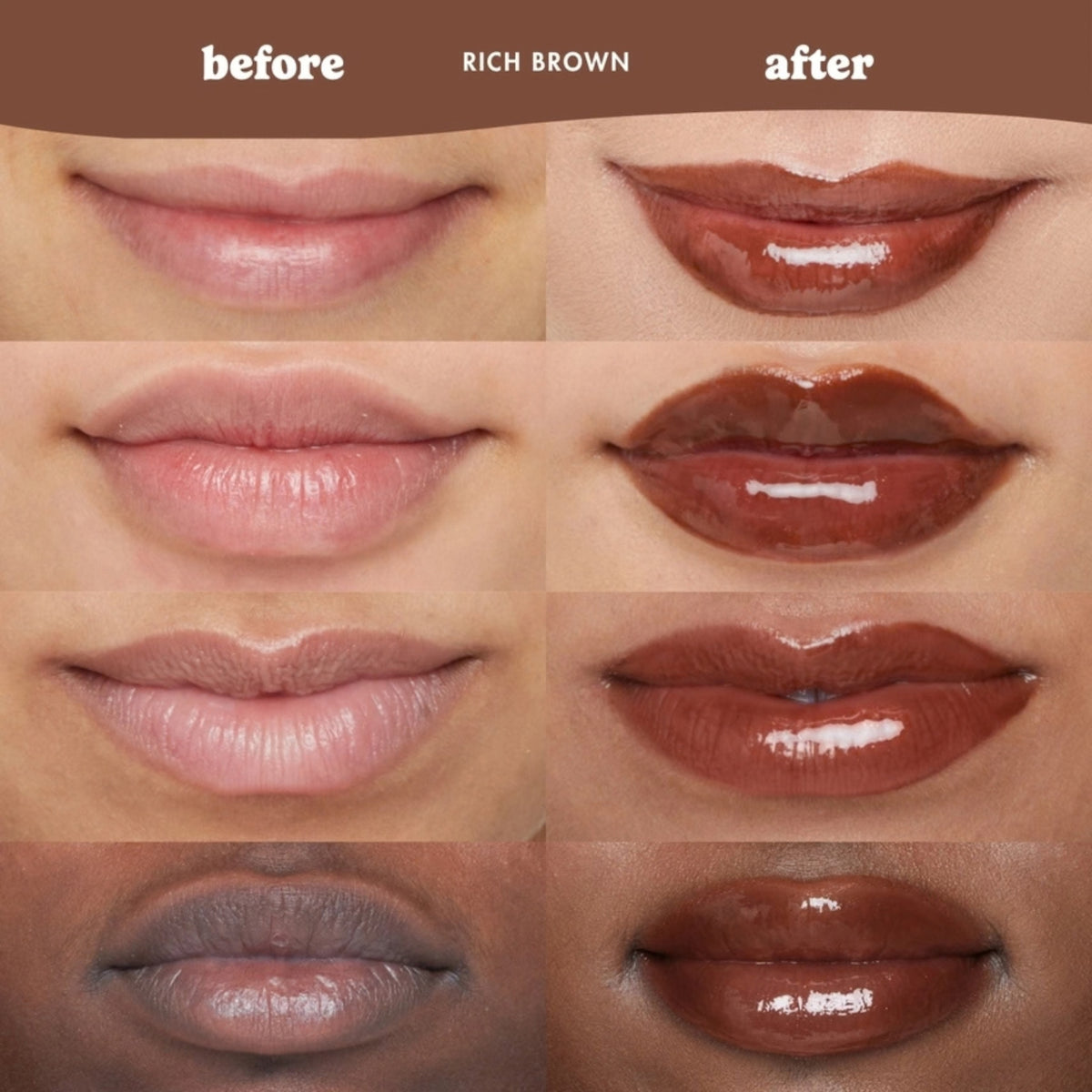 Alternate Image of Holiday Mocha Coffee Smoothie Advanced Smoothing Lip Treatment, brown lip balm color swatchess