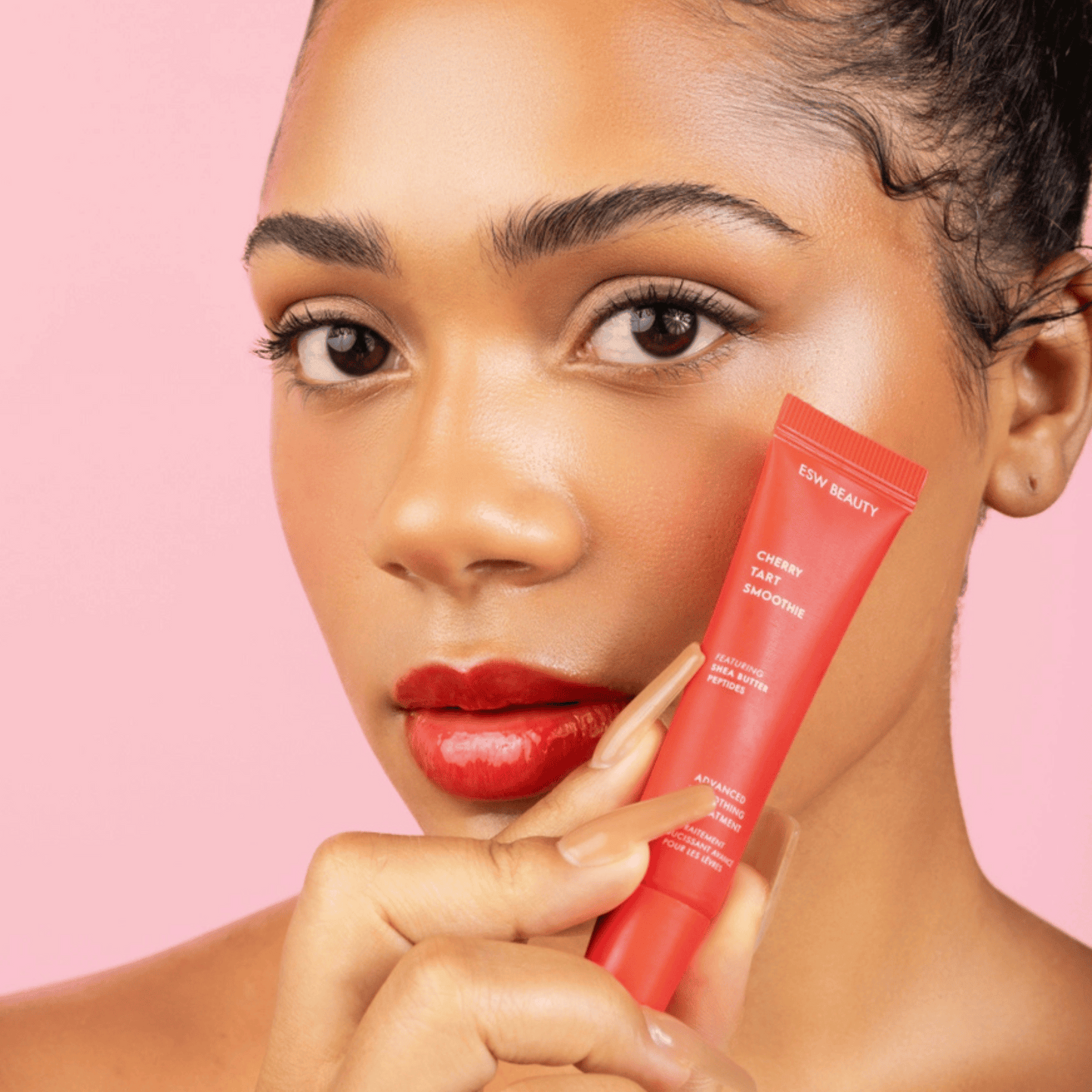 ESW Beauty Holiday Cherry Tart Smoothie Advanced Smoothing Lip Treatment #10090386