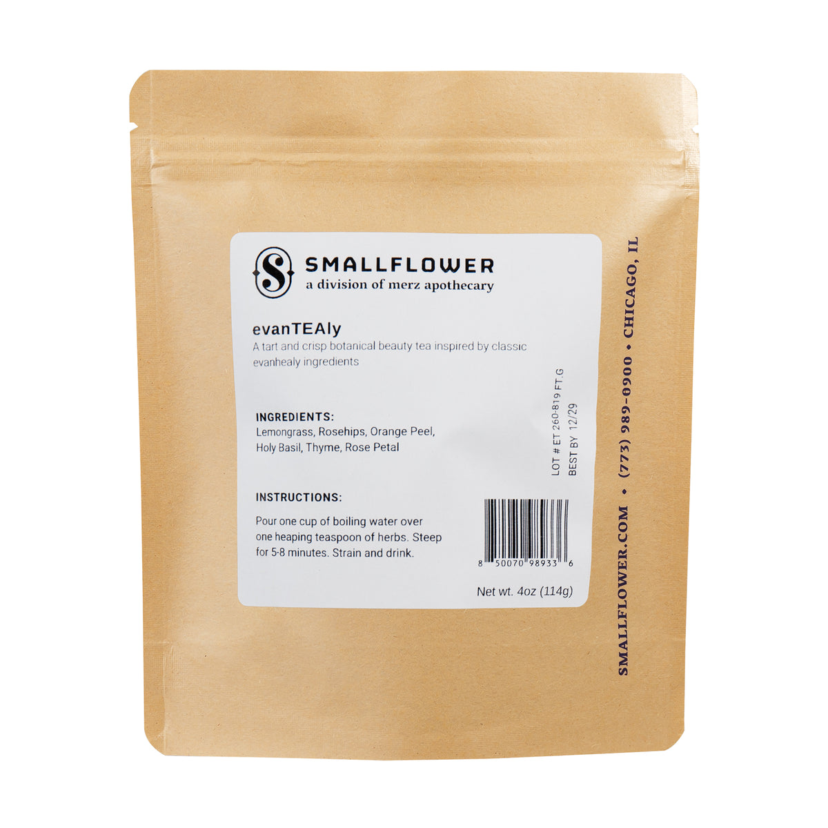 Primary Image of EvanTEAly, tea packaging