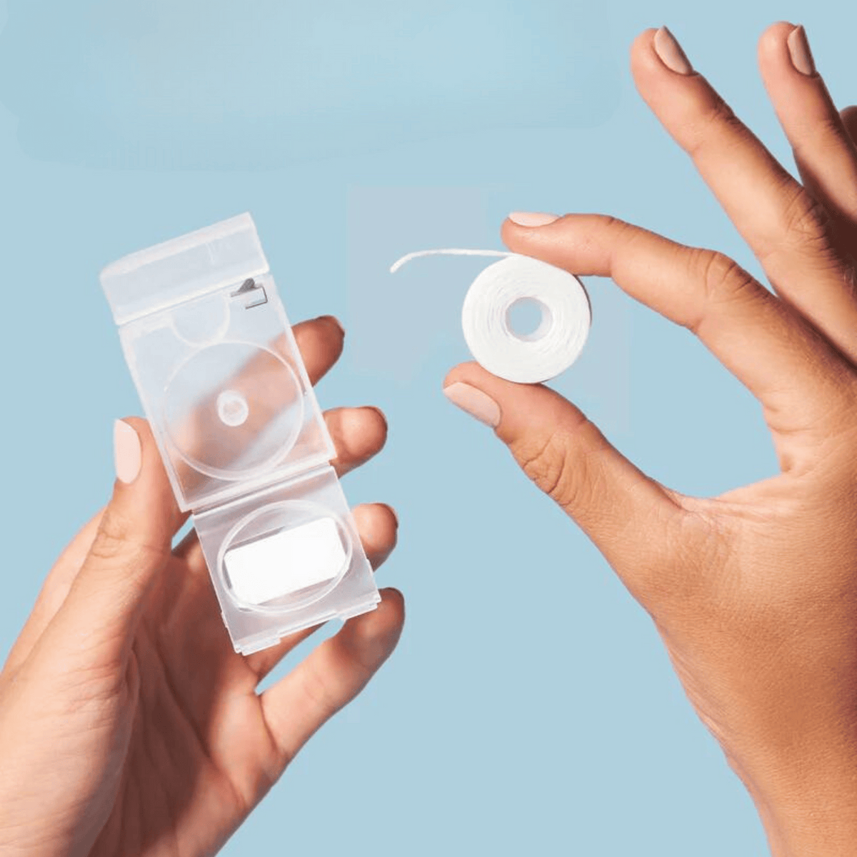Small Toothpaste Floss Davids Expanding Dental Floss System with Refill #10087167 – Smallflower