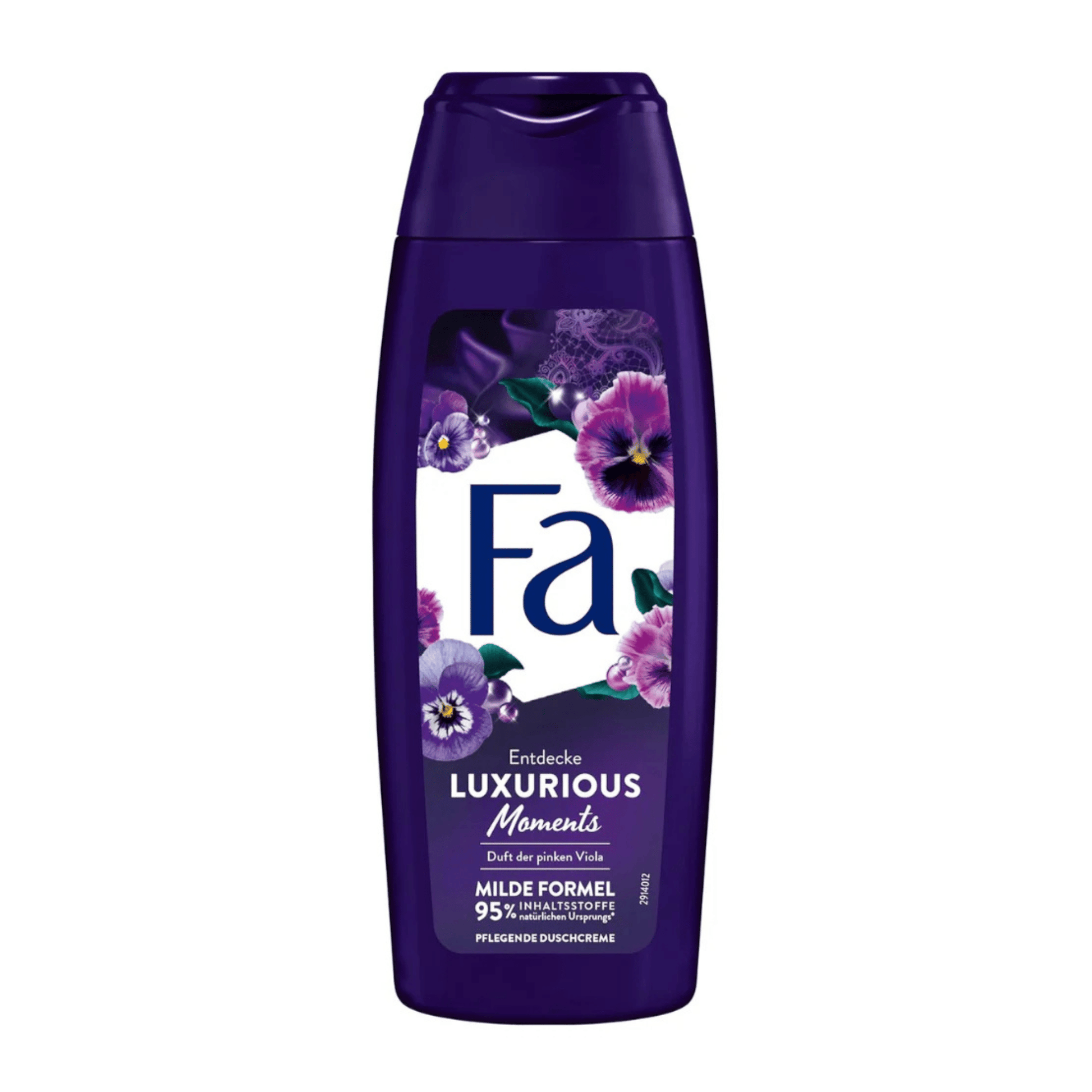 Primary Image of Luxurious Moments Shower Gel, purple shower gel bottle