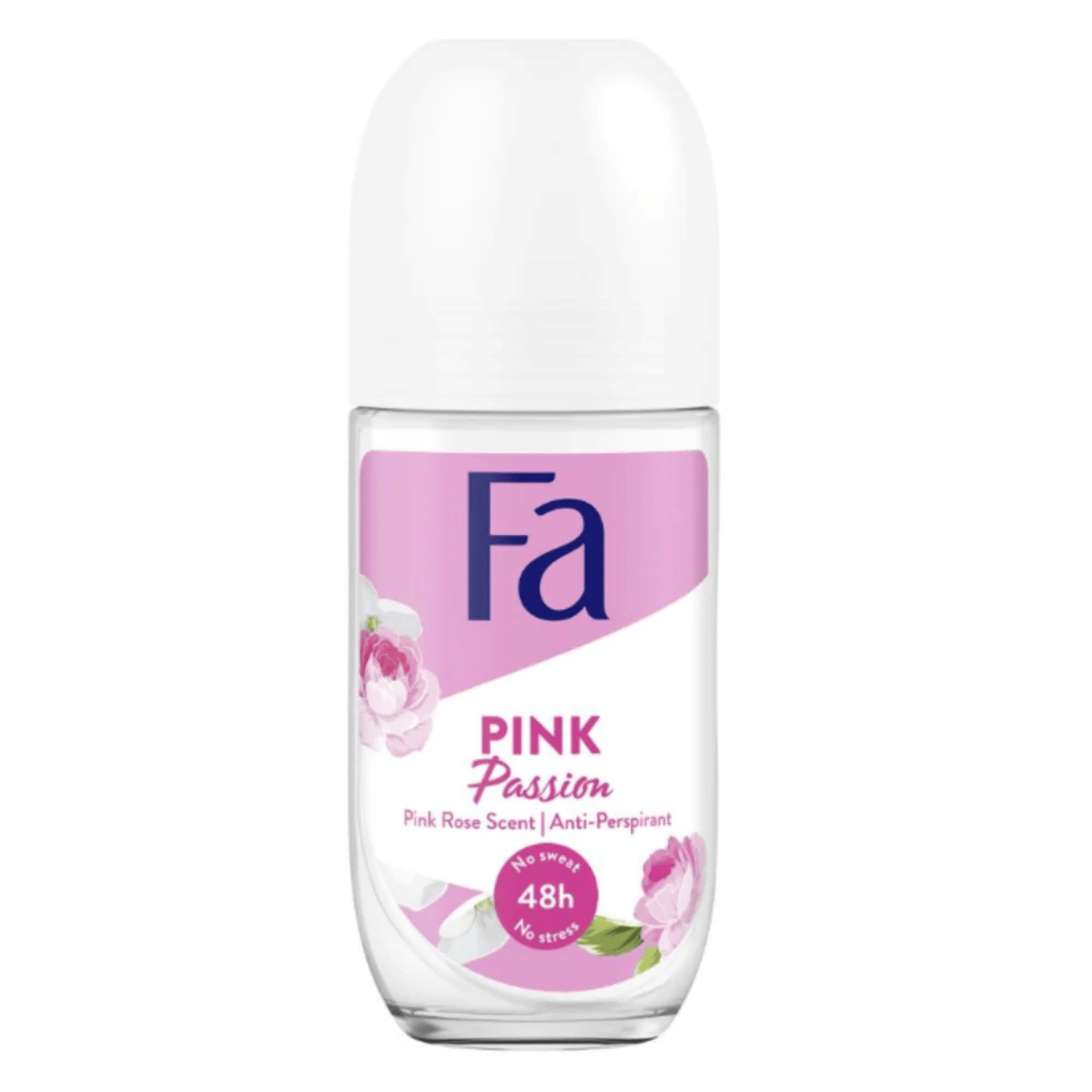 Primary Image of Women's Roll-On Pink Passion Anti-Perspirant Deodorant, roll on deo with pink and white label