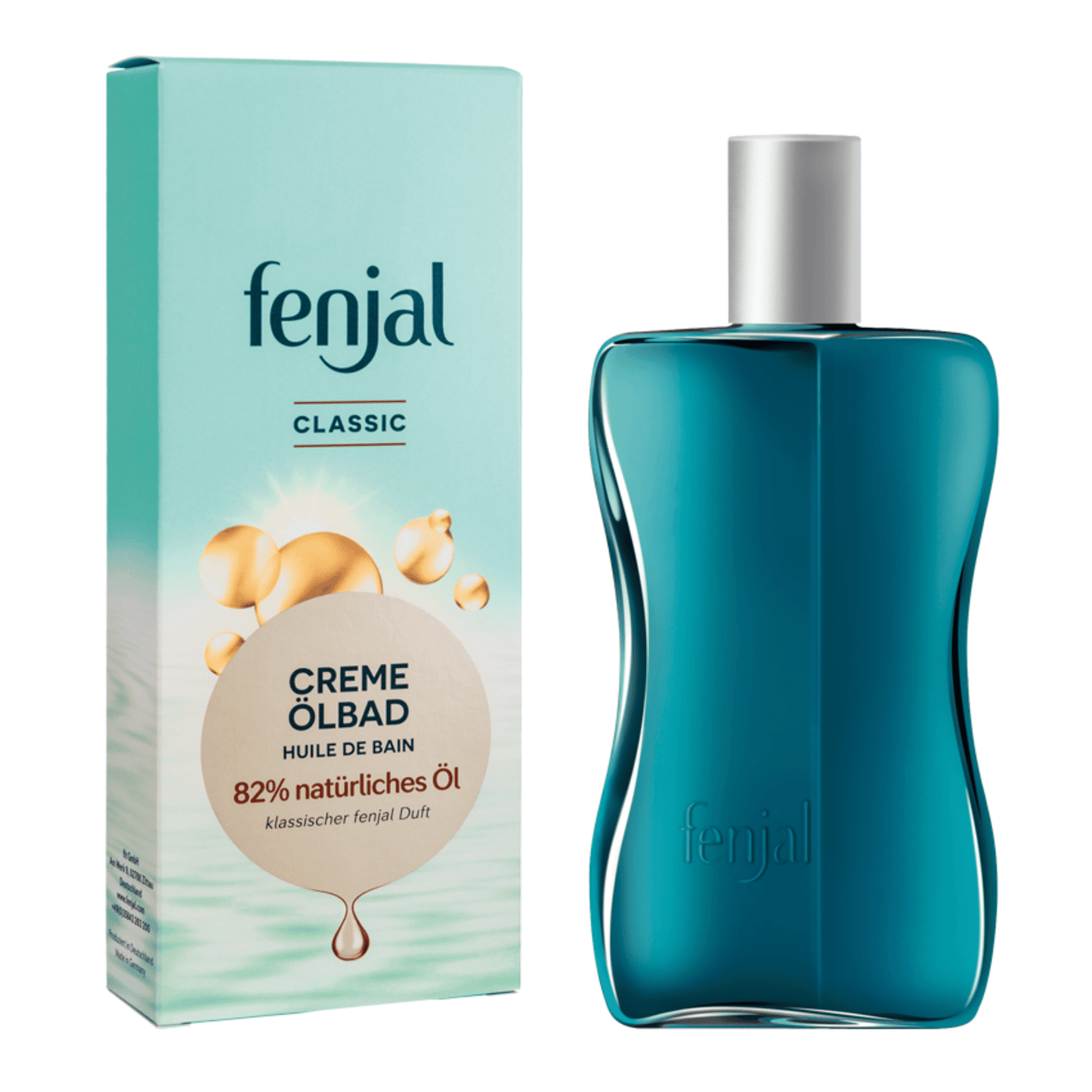 Alternate Image of Cream Oil Bath, blue box and bottle