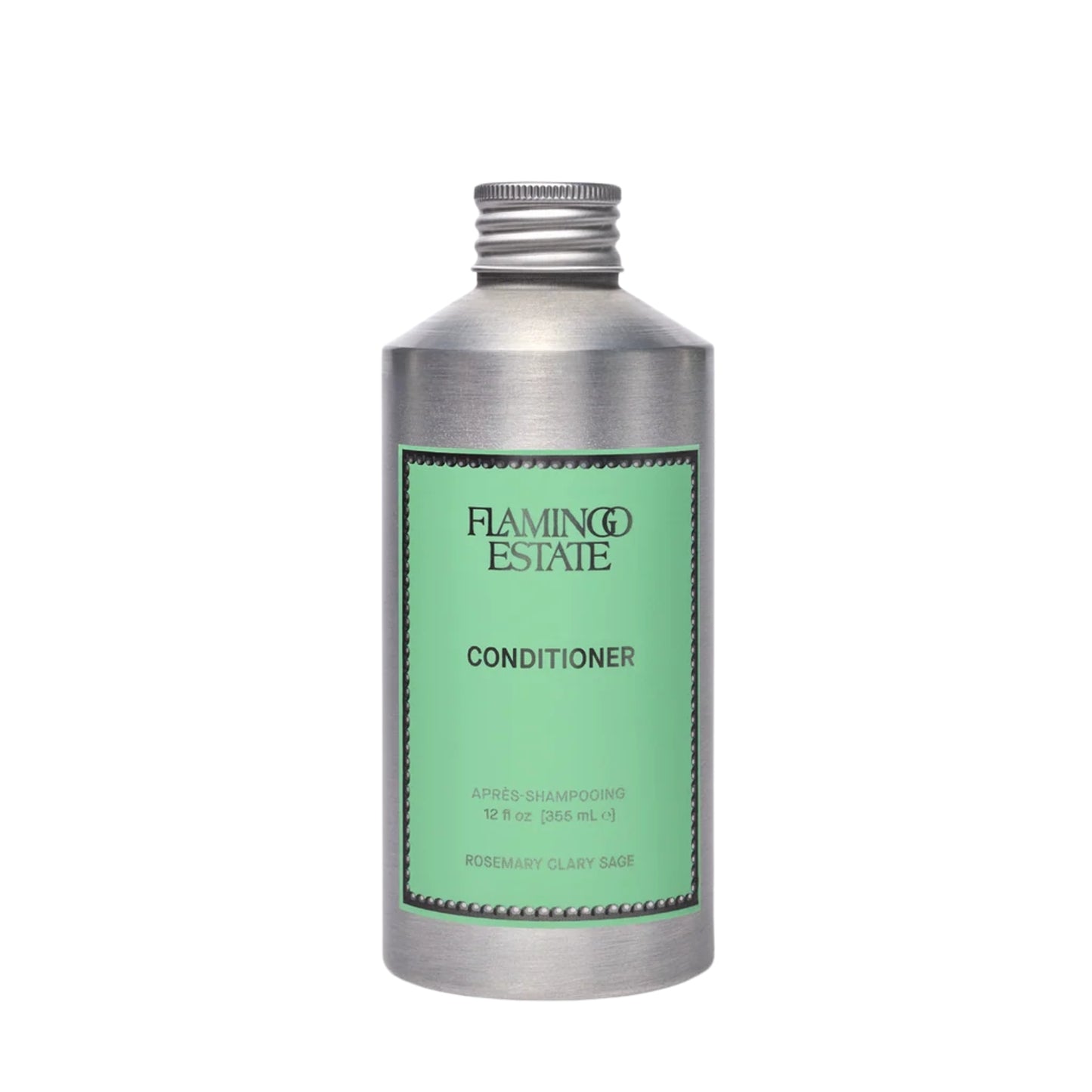 Primary Image of Rosemary Clary Sage Conditioner, silver bottle with green label