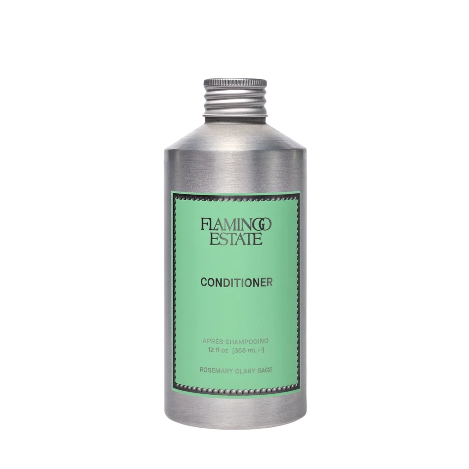 Primary Image of Rosemary Clary Sage Conditioner, silver bottle with green label