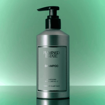Alternate Image of Rosemary Clary Sage Shampoo, aluminum shampoo bottle with pump