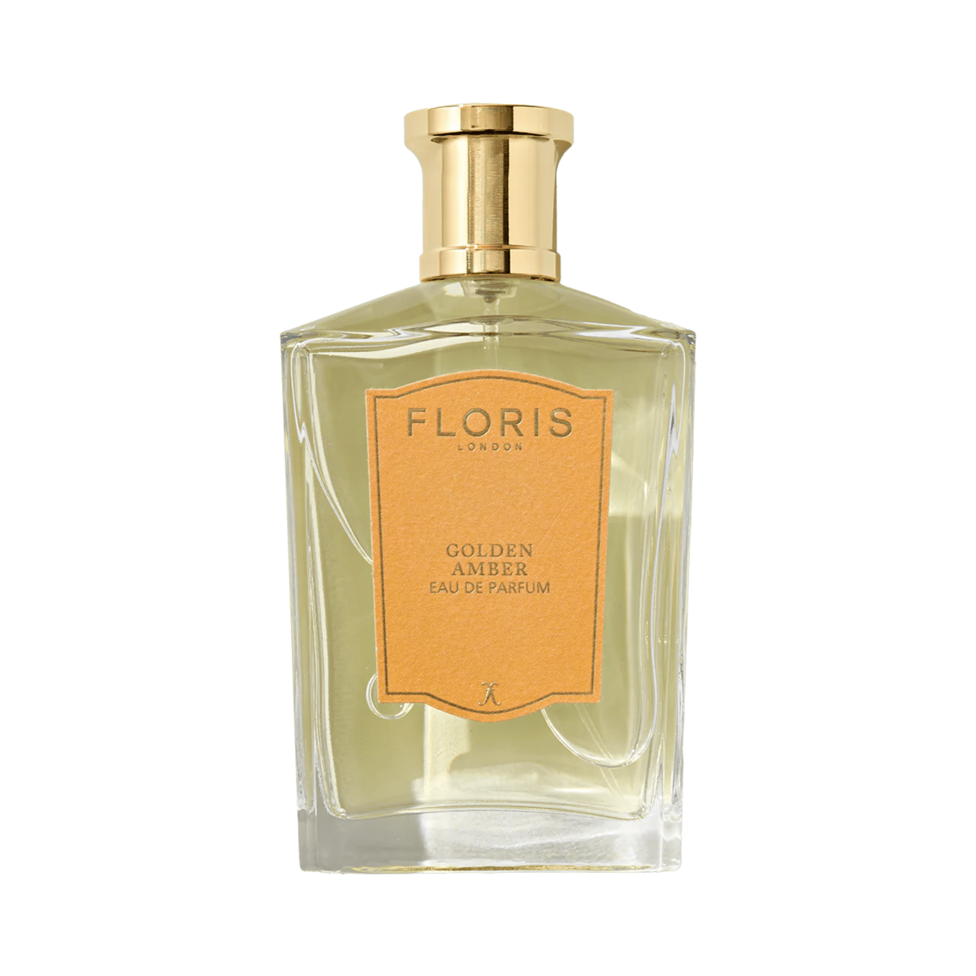 Primary Image of  Golden Amber EDP, perfme bottle with gold cap