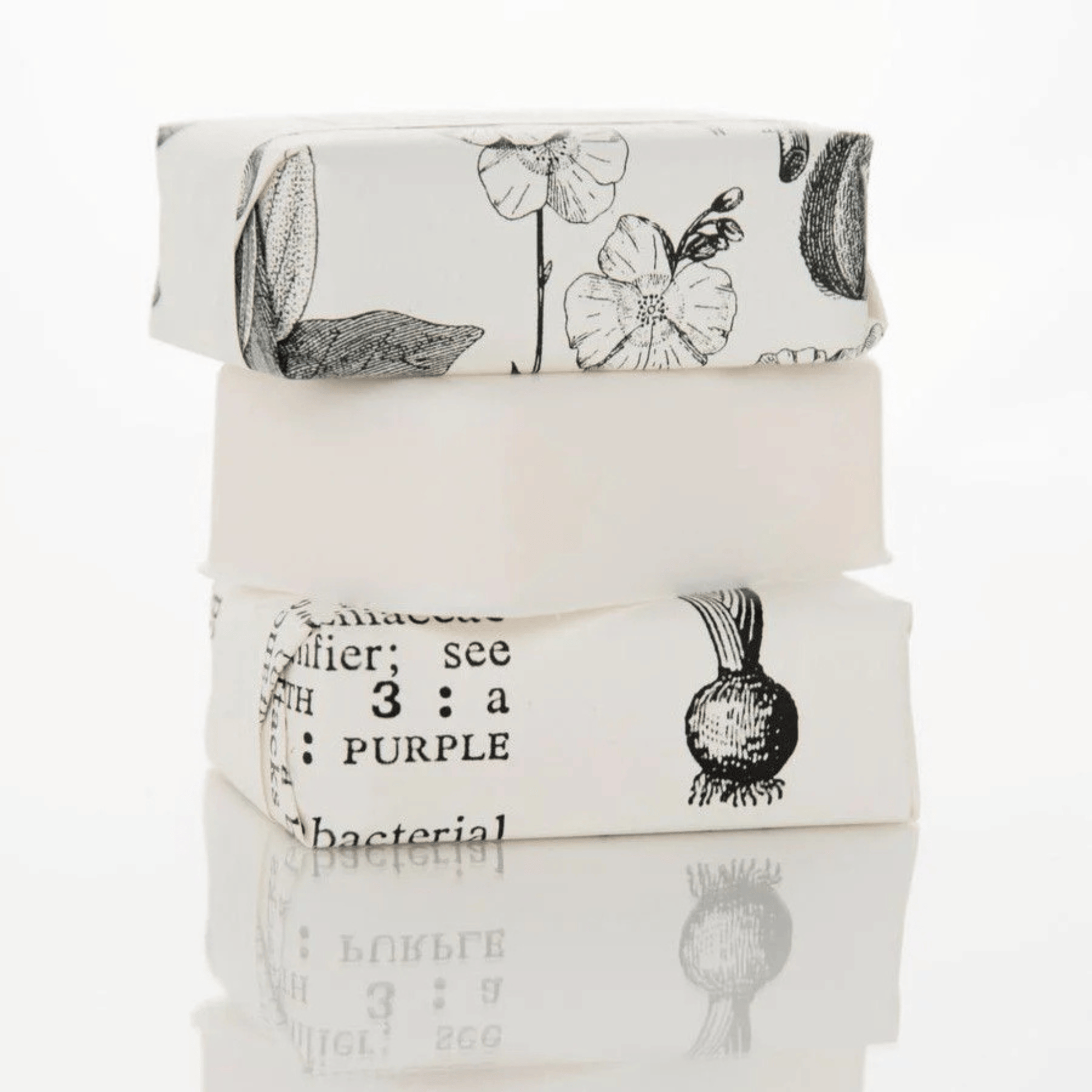 Alternate Image of Shea Butter Bar Soap, bar soap with black ad white wrapper