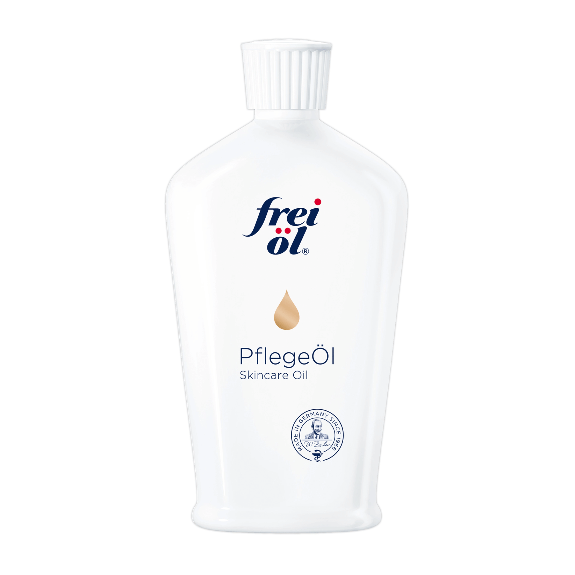 Primary Image of Skincare Oil, white oil bottle