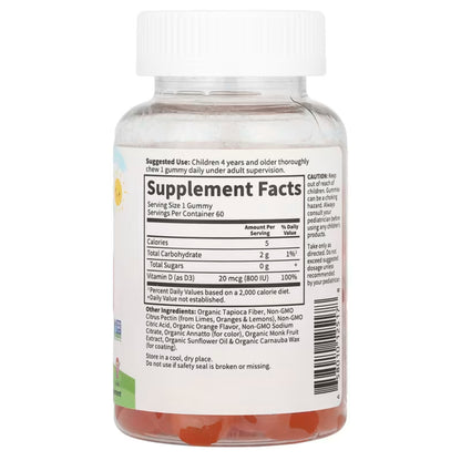 Alternate Image of Kids Organic Vitamin D3 Gummy - Orange