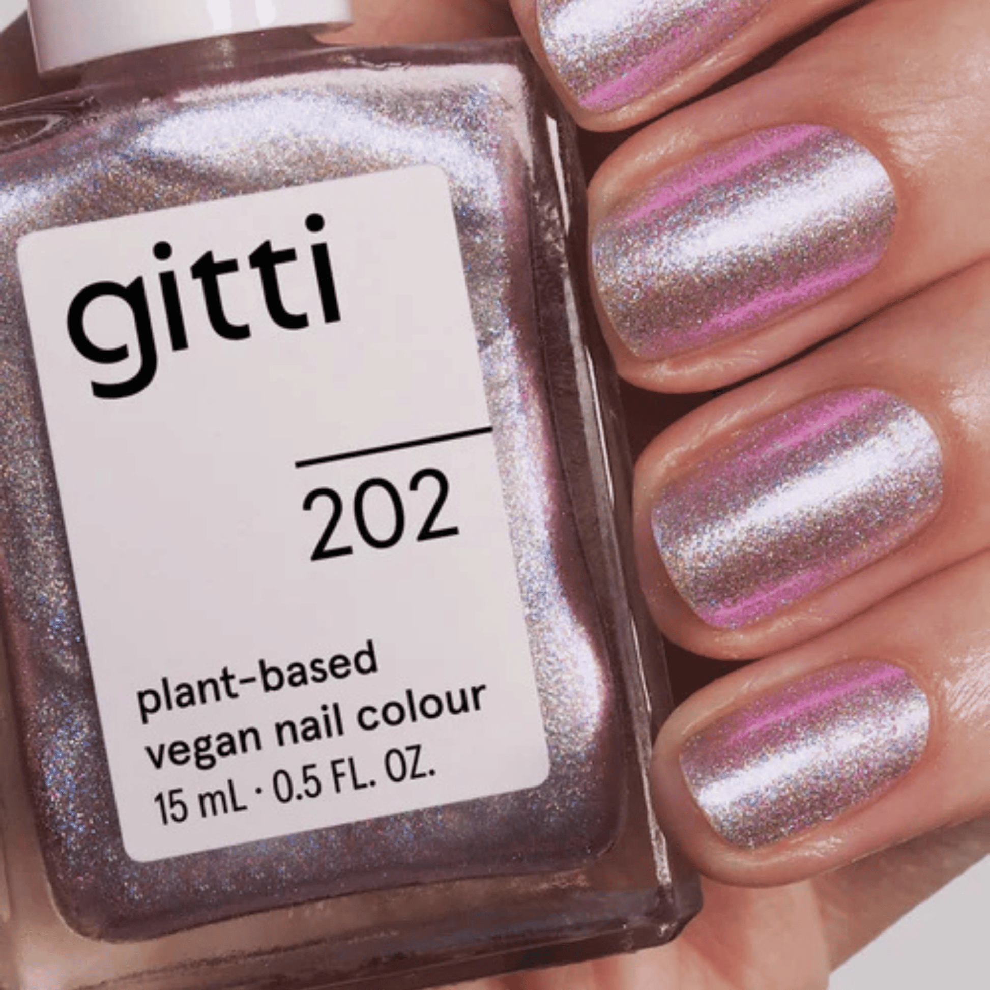 Alternate Image of no. 202 Lilac Spark Nail Polish