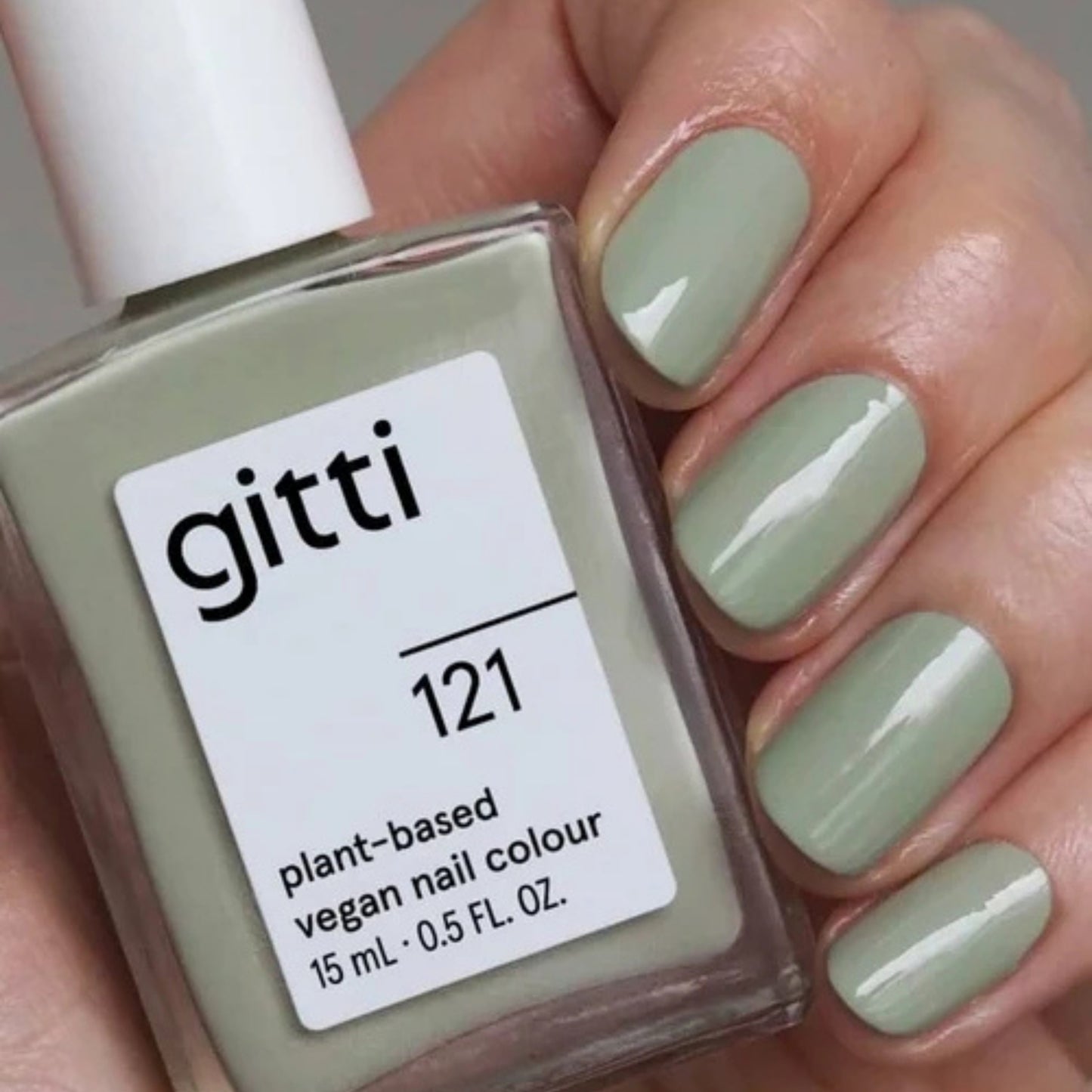 Alternate image of gitti no. 121 Sage Green Nail Polish