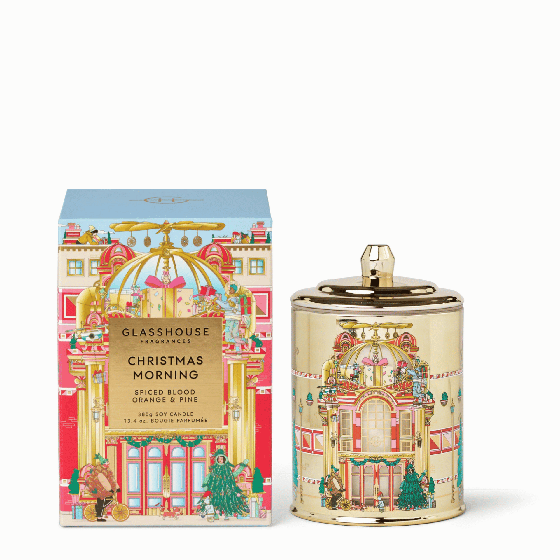 ☆GLASSHOUSE クリスマス仕様 ☆キャンドル新品 glasshouse-christmas-morning-